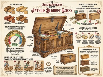 Antique Blanket Boxes Guide Infographic