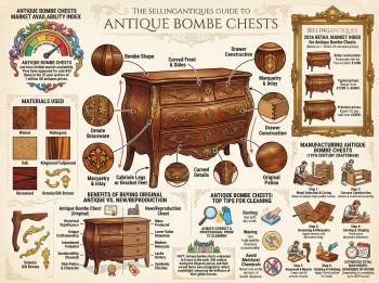 Antique Bombe Chests Guide Infographic