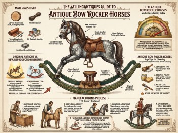 Antique Bow Rocker Horses Guide Infographic
