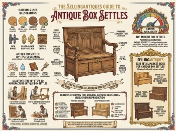 Antique Box Settles Guide Infographic