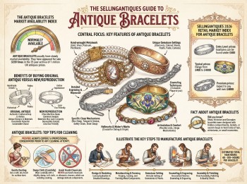Antique Bracelets Guide Infographic