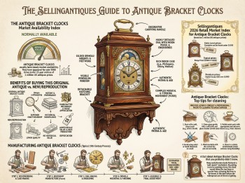 Antique Bracket Clocks Guide Infographic