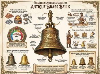 Antique Brass Bells Guide Infographic