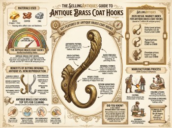 Antique Brass Coat Hooks Guide Infographic