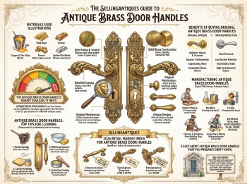 Antique Brass Door Handles Guide Infographic