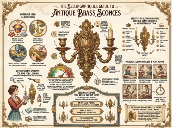 Antique Brass Sconces Guide Infographic