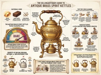 Antique Brass Spirit Kettles Guide Infographic