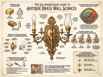 Antique Brass Wall Sconces Guide Infographic