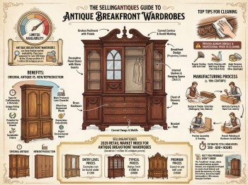 Antique Breakfront Wardrobes Guide Infographic