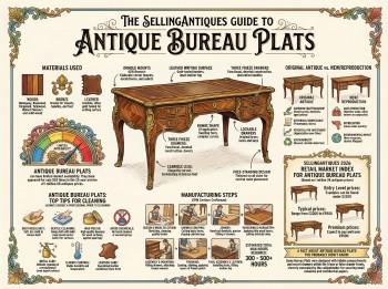 Antique Bureau Plats Guide Infographic