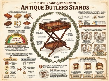 Antique Butlers Stands Guide Infographic