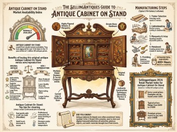 Antique Cabinet On Stand Guide Infographic