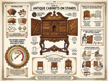 Antique Cabinets On Stands Guide Infographic