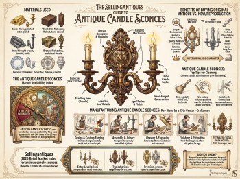 Antique Candle Sconces Guide Infographic
