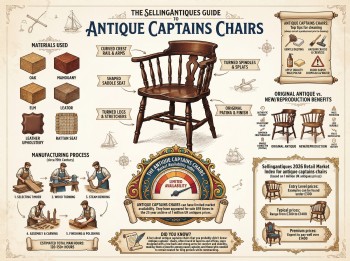 Antique Captains Chairs Guide Infographic