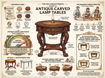 Antique Carved Lamp Tables from 22 Shops