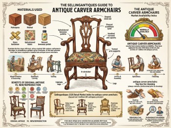 Antique Carver Armchairs Guide Infographic