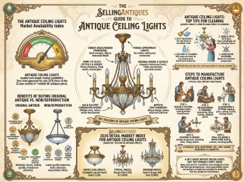 Antique Ceiling Lights Guide Infographic