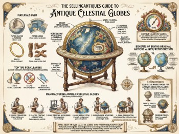 Antique Celestial Globes Guide Infographic