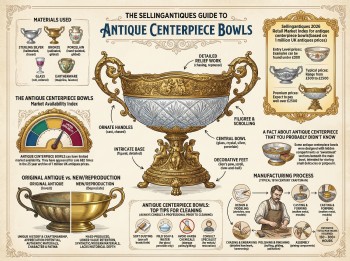 Antique Centerpiece Bowls Guide Infographic
