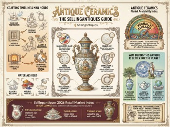 Antique Ceramics Guide Infographic