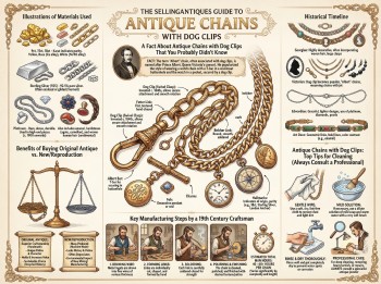 Antique Chains With Dog Clips Guide Infographic