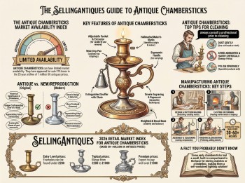 Antique Chambersticks Guide Infographic