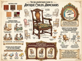 Antique Childs Armchairs Guide Infographic