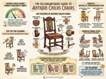 Antique Childs Chairs Guide Infographic