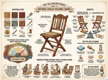 Antique Childs Folding Chairs Guide Infographic