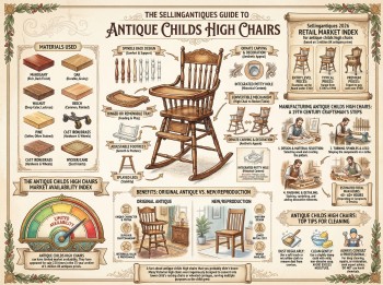 Antique Childs High Chairs Guide Infographic