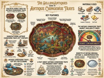 Antique Chinoiserie Trays Guide Infographic