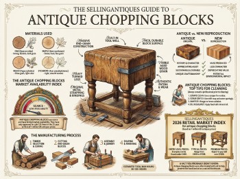 Antique Chopping Blocks Guide Infographic
