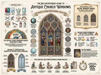 Antique Church Windows Guide Infographic