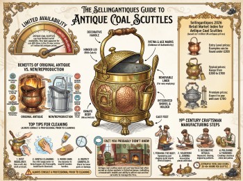 Antique Coal Scuttles Guide Infographic