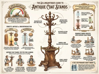 Antique Coat Stands Guide Infographic