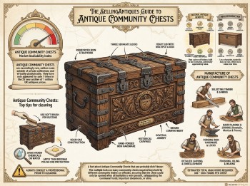 Antique Community Chests Guide Infographic