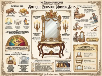 Antique Console Mirror Sets Guide Infographic