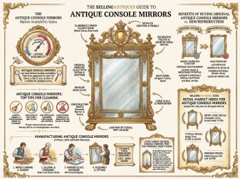 Antique Console Mirrors Guide Infographic