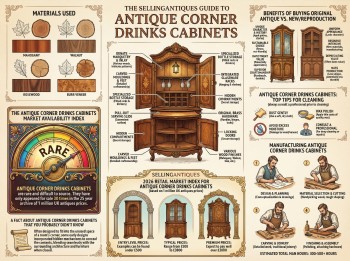 Antique Corner Drinks Cabinets Guide Infographic