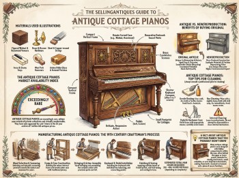 Antique Cottage Pianos Guide Infographic