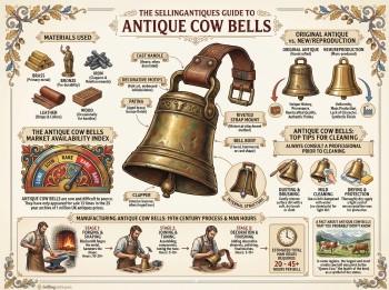Antique Cow Bells Guide Infographic
