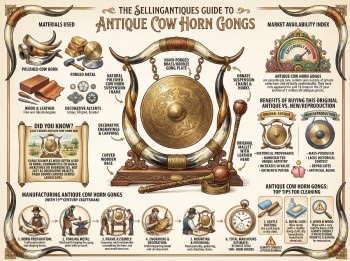 Antique Cow Horn Gongs Guide Infographic