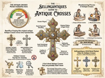 Antique Crosses Guide Infographic
