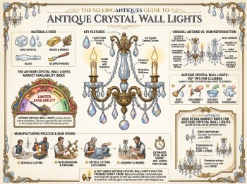 Antique Crystal Wall Lights Guide Infographic