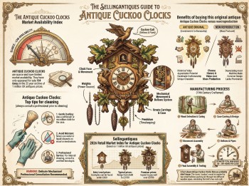 Antique Cuckoo Clocks Guide Infographic