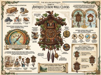 Antique Cuckoo Wall Clocks Guide Infographic