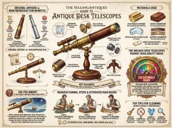 Antique Desk Telescopes Guide Infographic