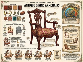 Antique Dining Armchairs Guide Infographic