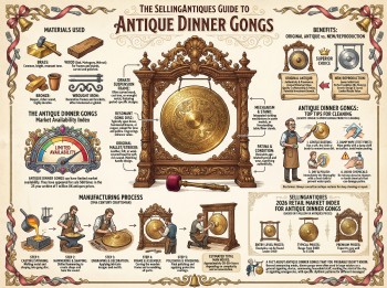 Antique Dinner Gongs Guide Infographic